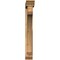 Ekena Millwork Legacy Traditional Smooth Bracket w/ Offset Brace, Western Red Cedar, 5 1/2"W x 34"D x 42"H BKT0604X34X42LEC01SWR - alternate 4